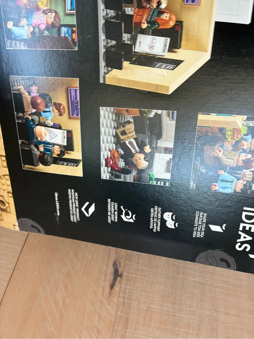 Lego The Office Set - Black, Tan, White, Green